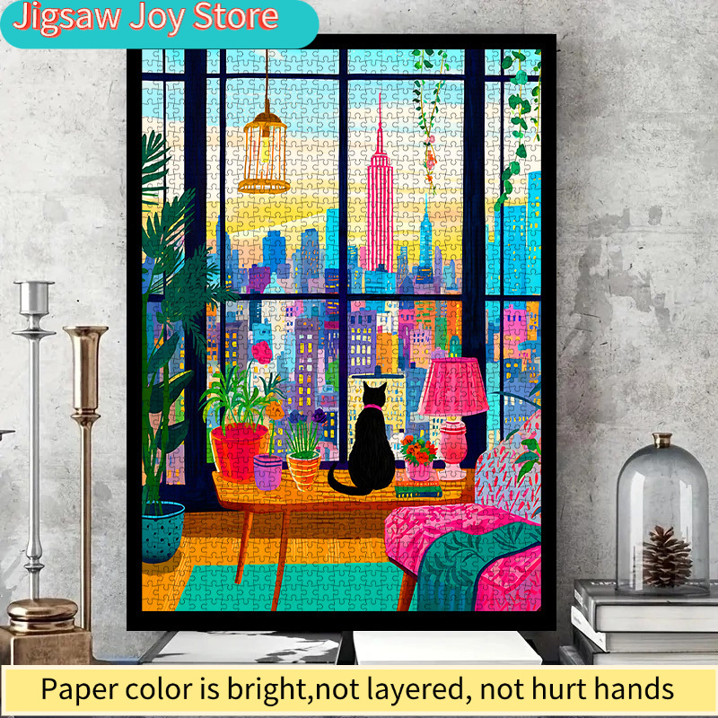 DIY Paper Puzzle, New York Cit - Plant Parental recensione e prezzo