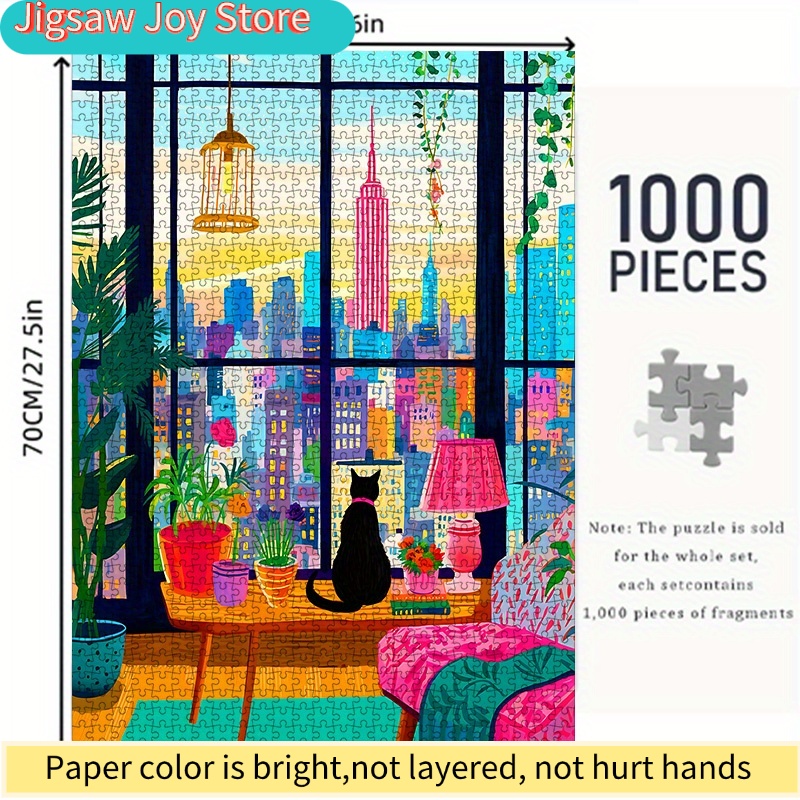 DIY Paper Puzzle, New York Cit - Plant Parental recensione e prezzo