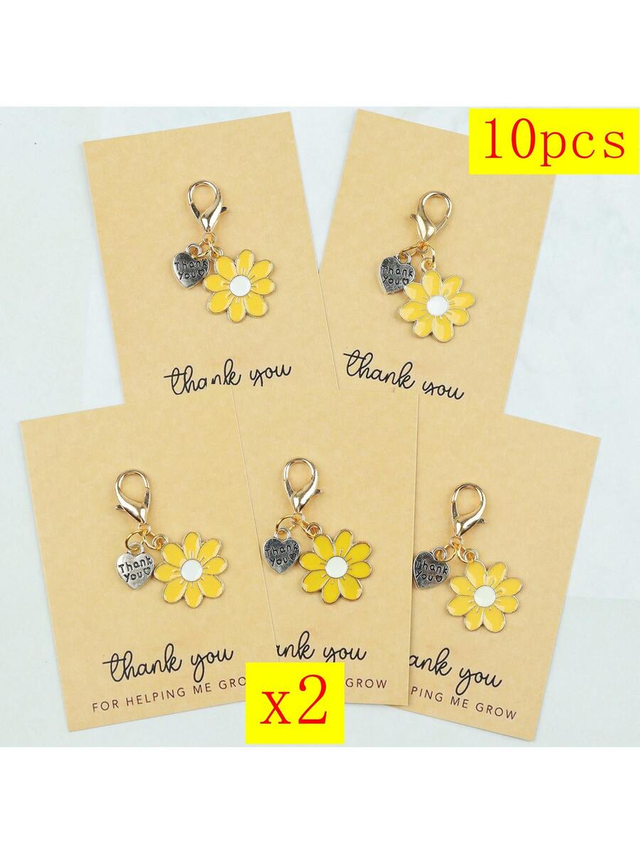 Enamel Daisy Keychains With Th - Plant Parental recensione e prezzo