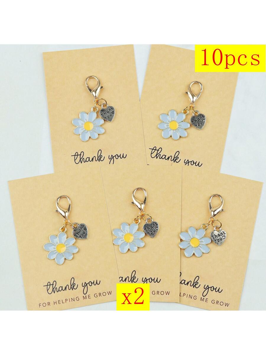 Enamel Daisy Keychains With Th - Plant Parental recensione e prezzo