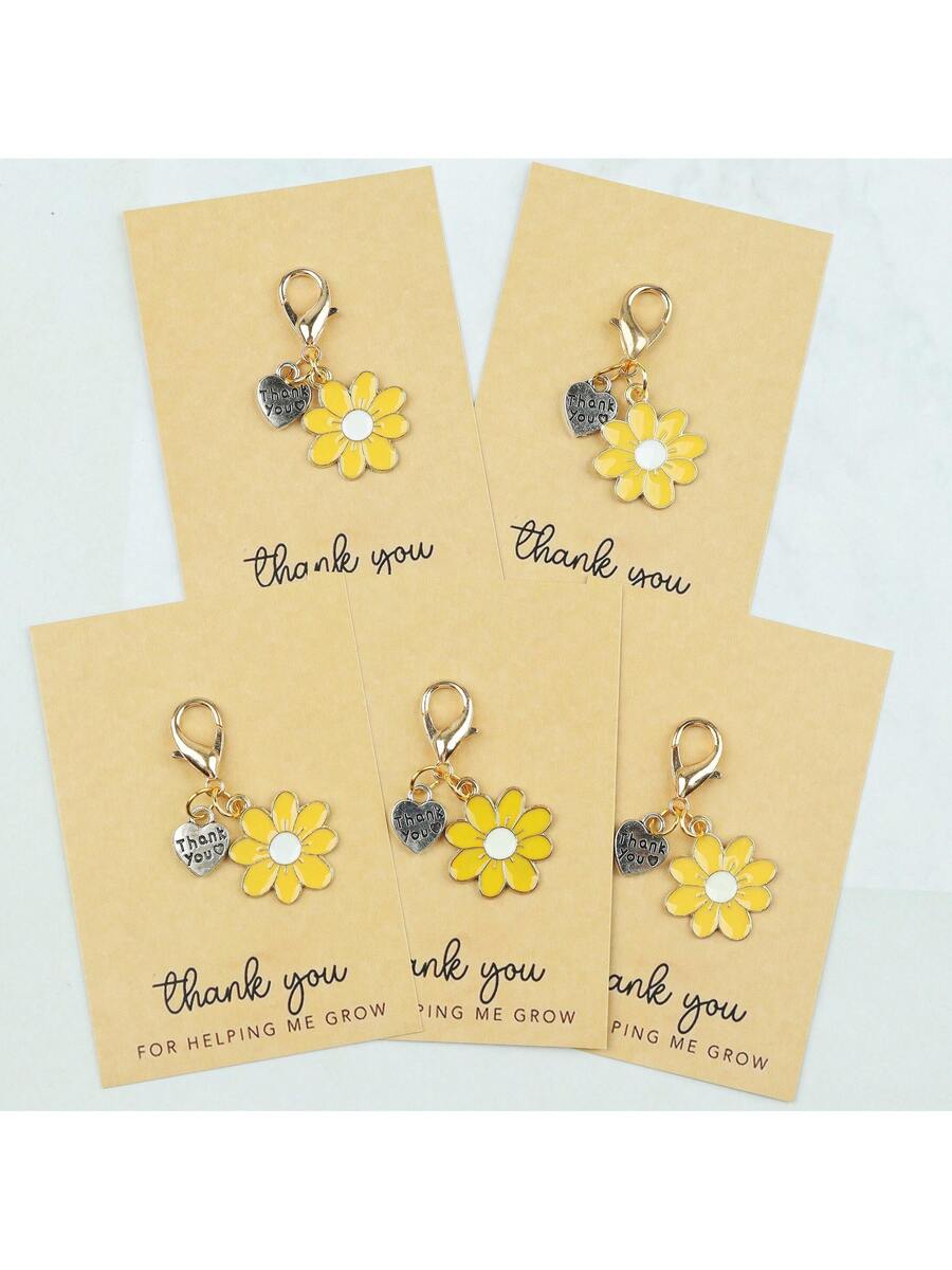 Enamel Daisy Keychains With Th - Plant Parental recensione e prezzo