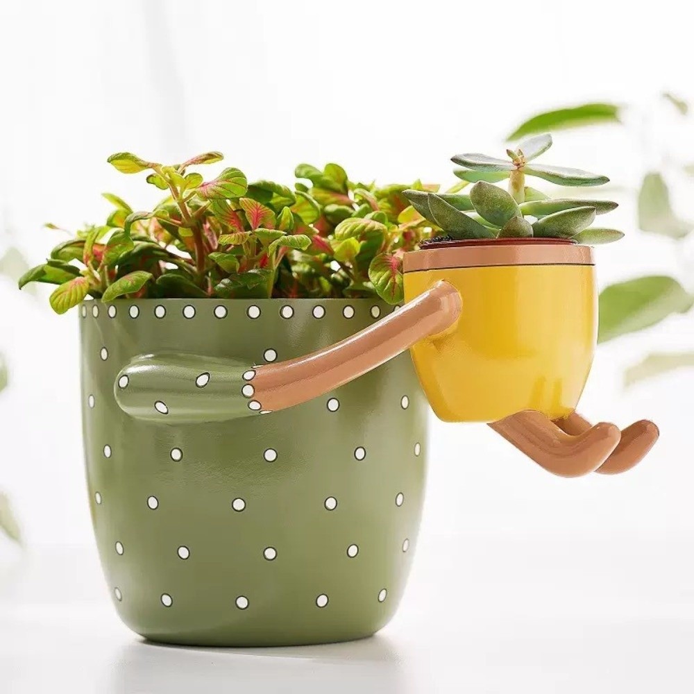 Resin Parent-child Flowerpot F - Plant Parental recensione e prezzo