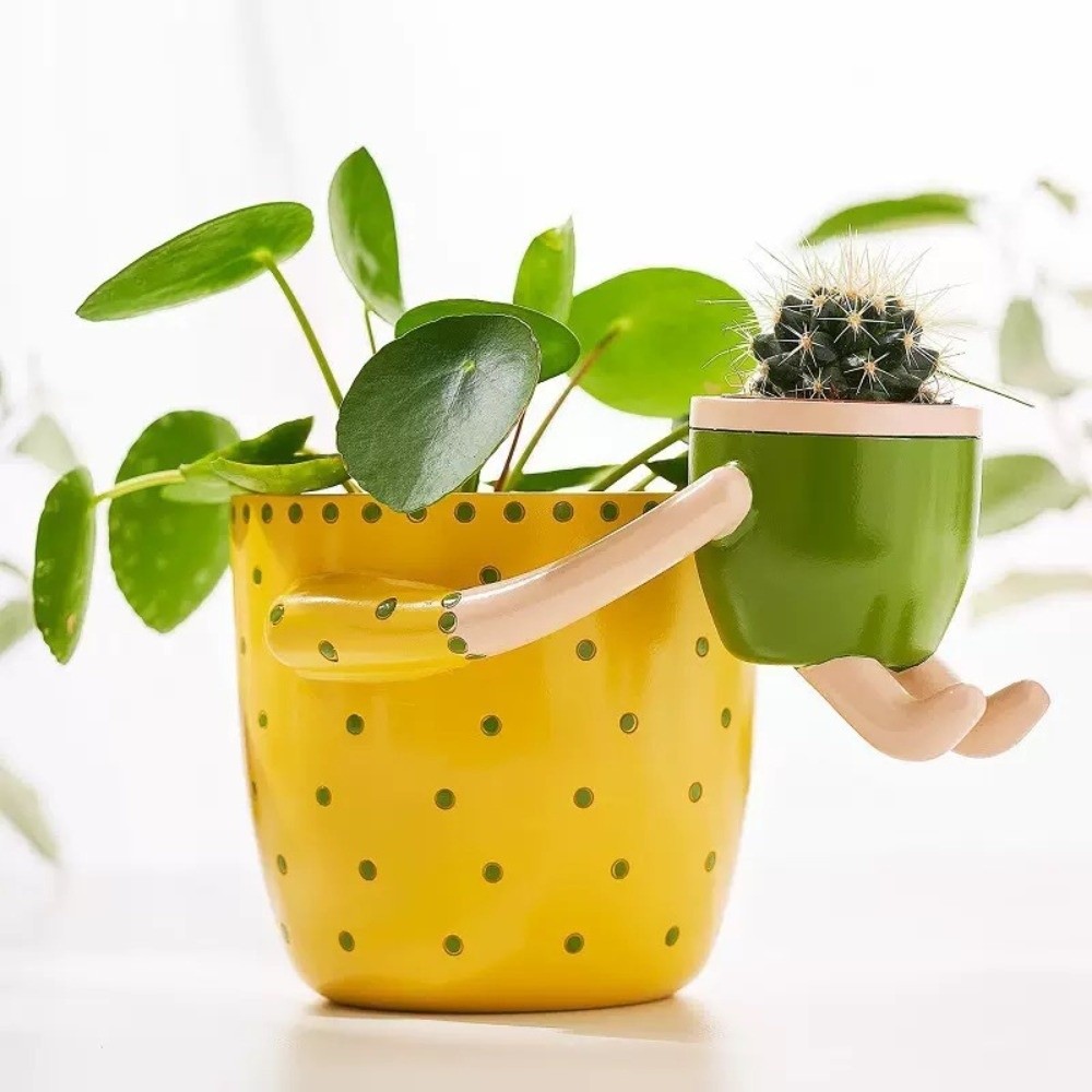 Resin Parent-child Flowerpot F - Plant Parental recensione e prezzo