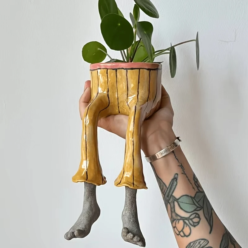 Whimsical Resin Leggy Planter  - Plant Parental recensione e prezzo