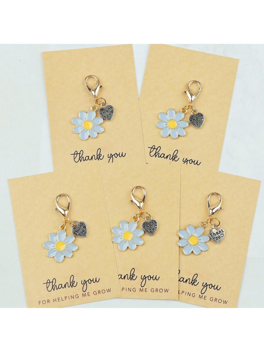 Enamel Daisy Keychains With Th - Plant Parental recensione e prezzo
