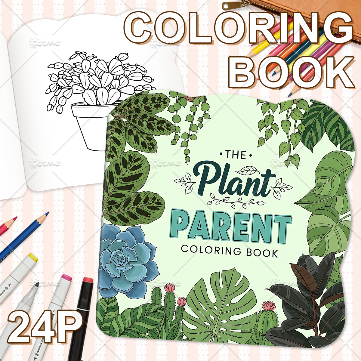 THE Plant PARENTE Coloring Boo - Plant Parental recensione e prezzo