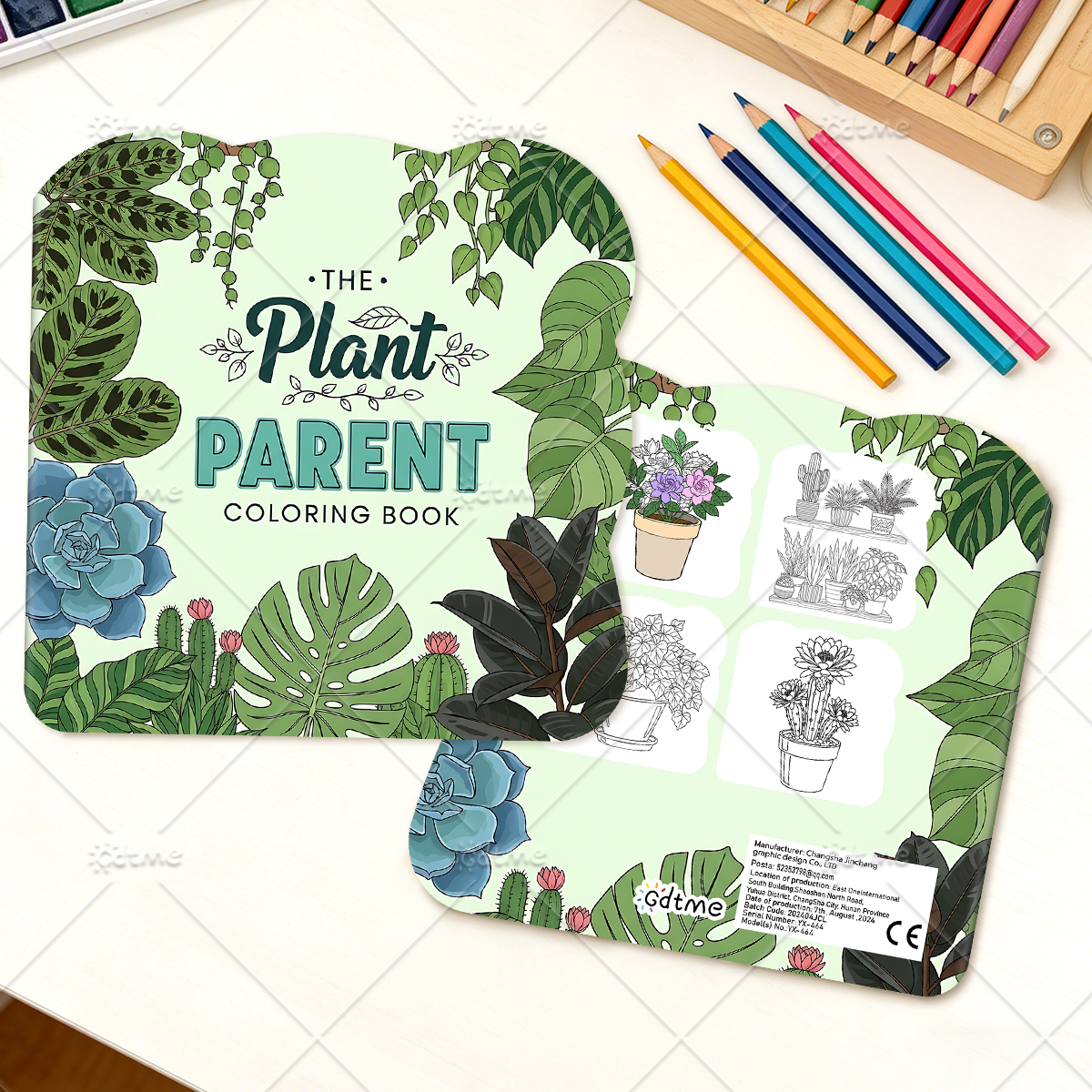 THE Plant PARENTE Coloring Boo - Plant Parental recensione e prezzo