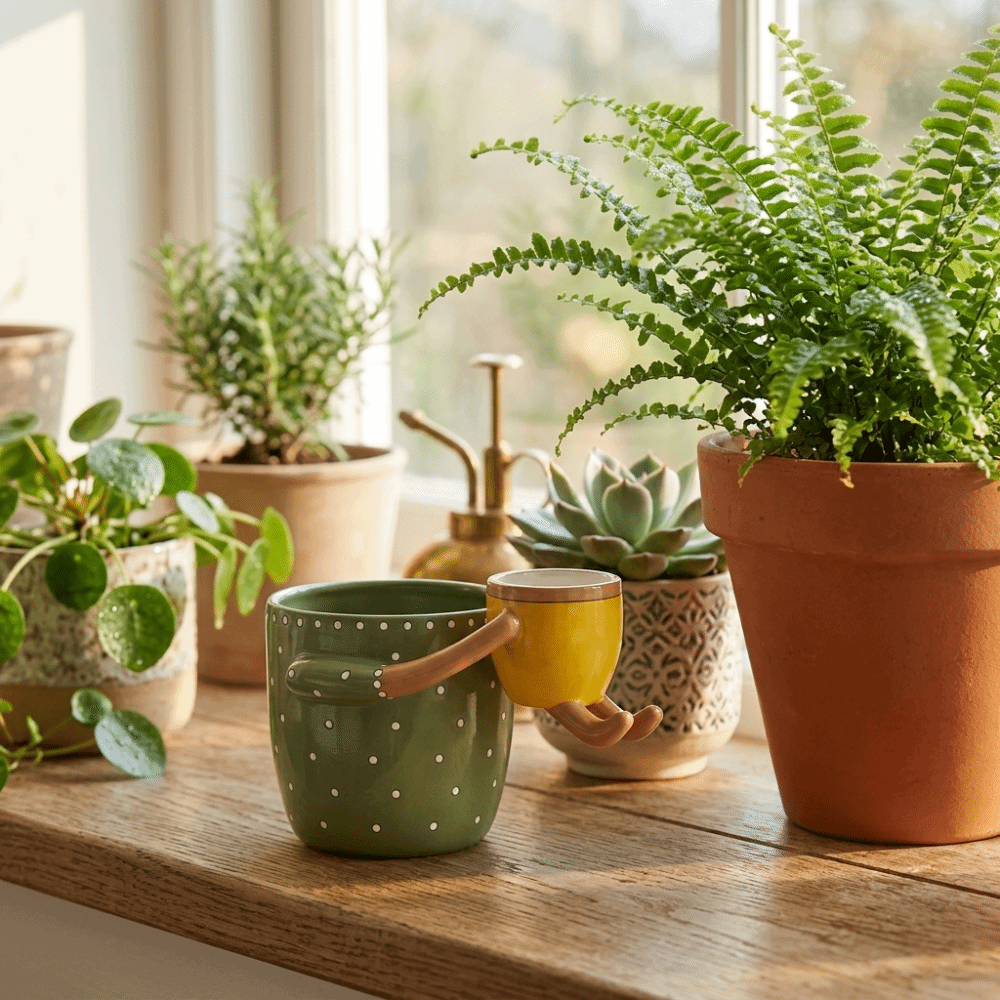 Resin Parent-child Flowerpot w - Plant Parental recensione e prezzo