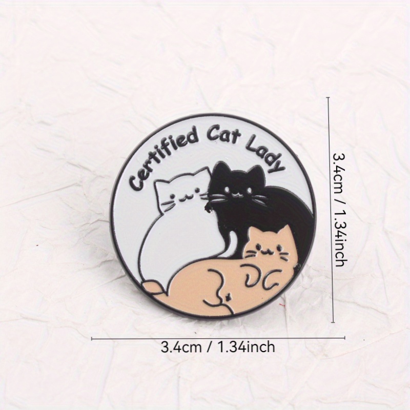 Certified Cat Lady Pin - Tri-C - Plant Parental recensione e prezzo